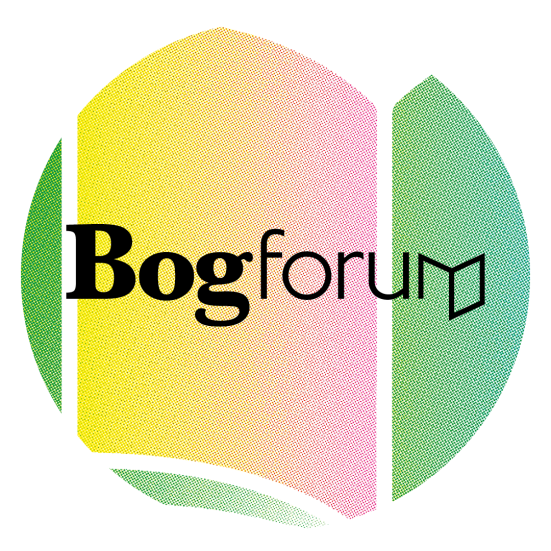 BogForum 2024 logo med flere farver på