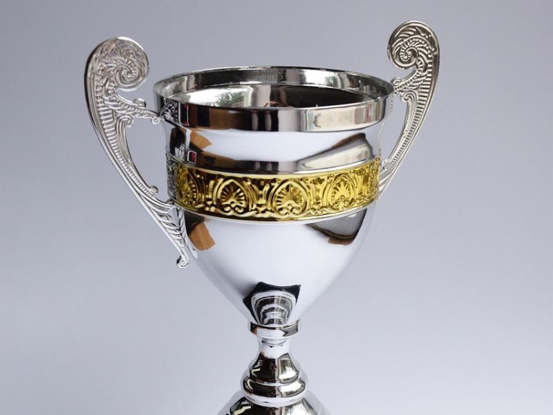 En flot ornamenteret pokal