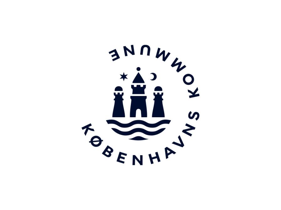 Logo Københavns Kommune med de tre tårne i midten 